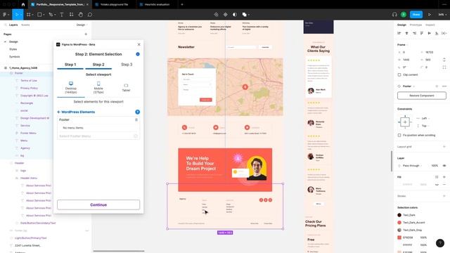 Figma to WordPress - Short Tutorials 5/6: Adding a Footer to your website смотреть онлайн