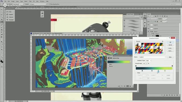 Game Cave Dev Blog #010- Gradient Map Coloring смотреть онлайн