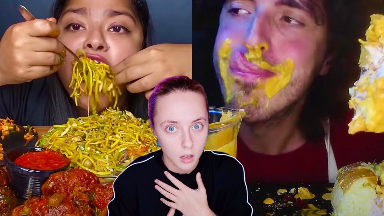 КТО ПОБЕДИТ? Женщины ПРОТИВ Мужчин в АСМР и МУКБАНГ реакция смотреть онлайн