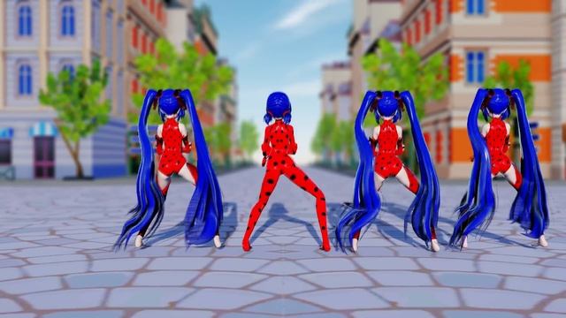 MMD Miraculous Bla Bla Bla