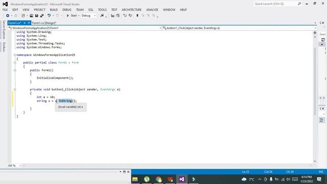 how to convert integer type data into string type data in c# смотреть онлайн