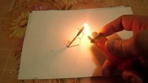 Делаем ракету из спички и фольги