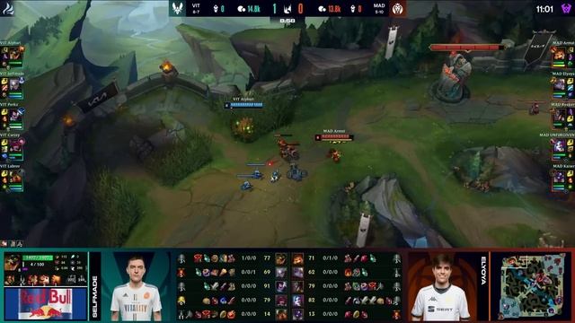 VIT vs. MAD - Week 8 Day 1 | LEC Spring Season | Vitality vs. MAD Lions (2022) смотреть онлайн