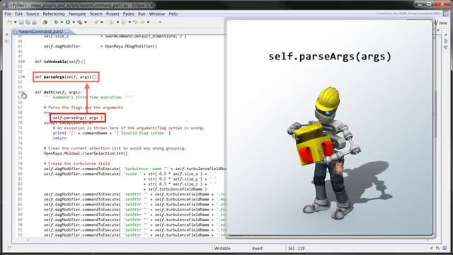 Creating a Python command plug-in - Part 2: Custom flags смотреть онлайн