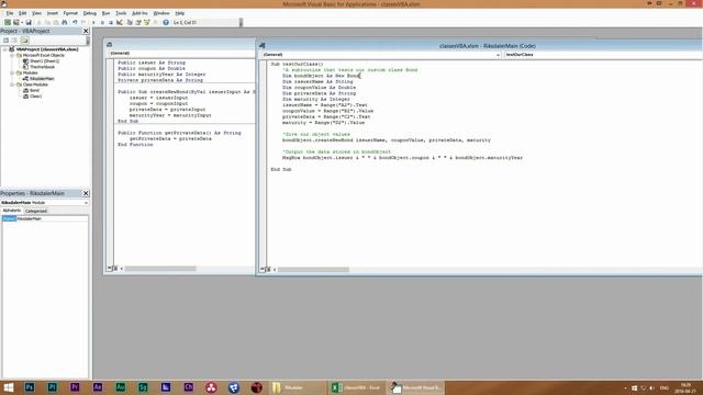 One Min | VBA - Classes смотреть онлайн