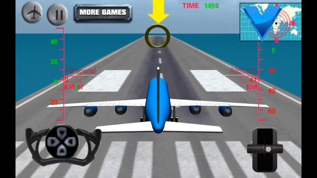 Flight Simulator Airplane 3D смотреть онлайн