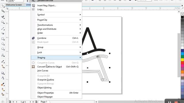 A logo in Corel Draw. Corel Draw Tutorial. #logo #logodesign #coreldraw смотреть онлайн