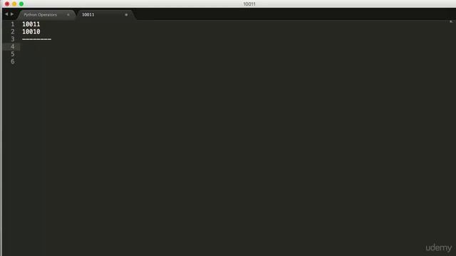 Python full course for beginners; session 10: Bitwise Operators смотреть онлайн
