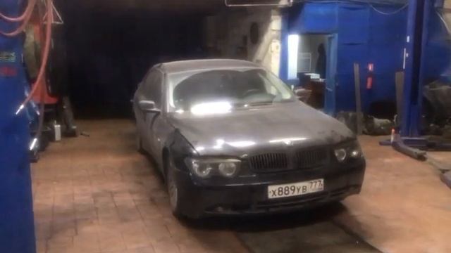 BMW е65 735 прокачка системы динамик_драйв смотреть онлайн