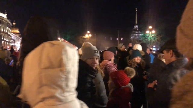 Новый год на Дворцовой площади 2020 Санкт Петербург смотреть онлайн