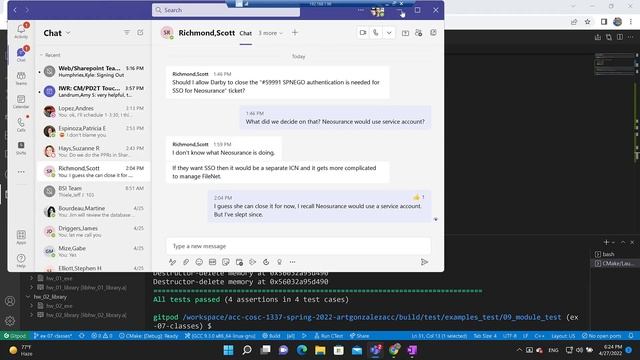042622 C++ Memory Error at end of class смотреть онлайн