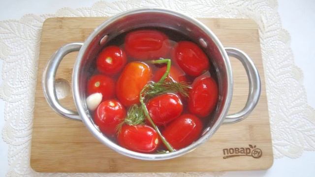 Засолка помидоров в кастрюле смотреть онлайн