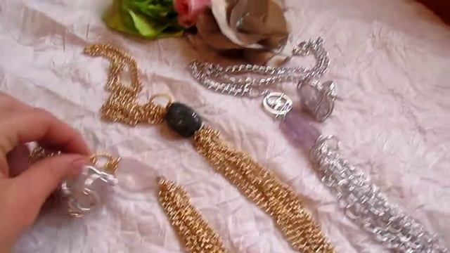 Цепочки кулончики-от Ксении-в стиле ШАНЕЛЬ смотреть онлайн