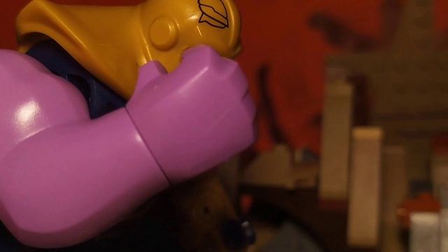 Avengers Infinity War Iron Man Vs Thanos/ Lego Stopmotion Recreation