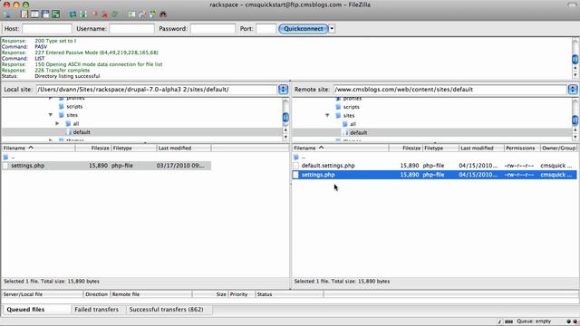 Installing Drupal 7 on a rackspace.com hosting account смотреть онлайн
