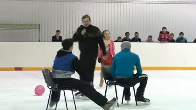 Студенты отпраздновали праздник на льду. Январь 2013 год. смотреть онлайн