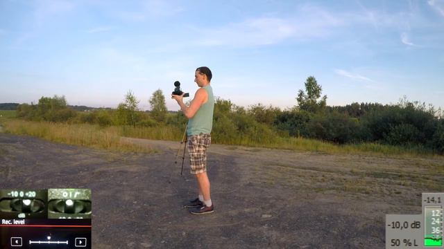 Rode Stereo Videomic Pro Rycote - test 360 stopni [TEST]#3 смотреть онлайн