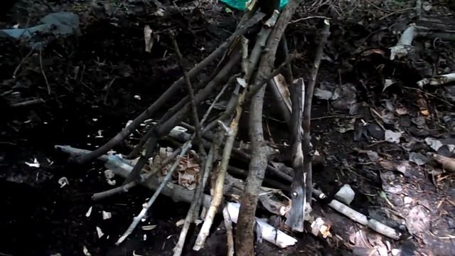 Как развести костер в сыром лесу своими руками2 смотреть онлайн