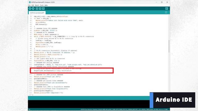 Save to GoogleDrive with ESP32 and OV2640 [API] [Software (Programming)] смотреть онлайн