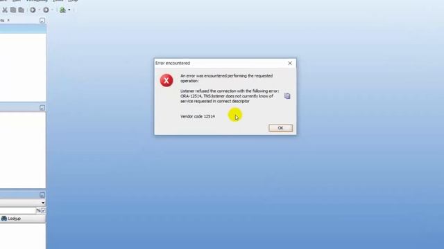 IO Error: The Network Adapter could not establish the connection (SQL Developer) смотреть онлайн