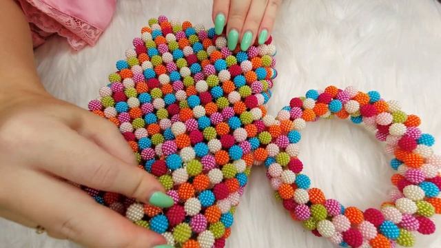 Сумка из бусин ? мастер-класс и готовый результат ? Beaded bag ? DIY TREND TIK TOK ? тренд тик-ток смотреть онлайн