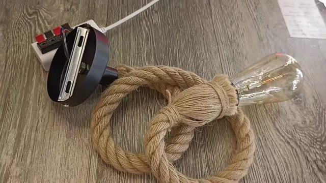 LÁMPARA VINTAGE TIPO SOGA E27 смотреть онлайн