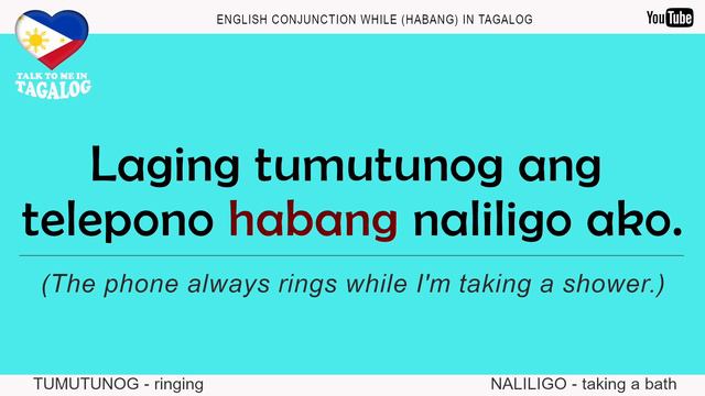 𝗛𝗔𝗕𝗔𝗡𝗚 - How to Use "While" in Tagalog | English Tagalog Translation | English Conversation Practic смотреть онлайн