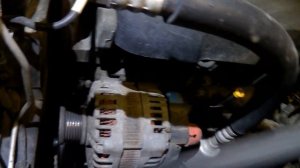 Nissan X-TRAIL MR20DE Быстрая замена ремня генератора