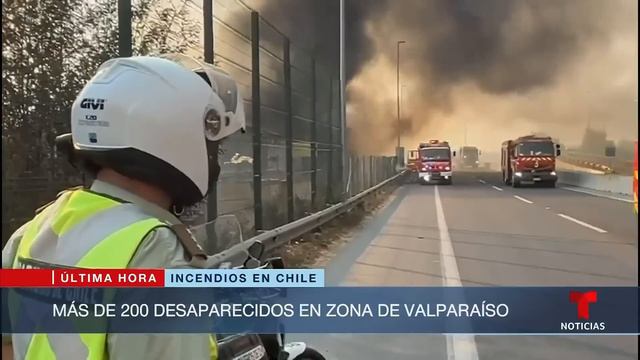 Chile decreta duelo nacional por los fallecidos en la ola de incendios | Noticias Telemundo смотреть онлайн