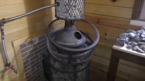 Каким камнем заложить печь сетку? Испытаем ПИРОКСЕНИТ в закрытой каменке Атмосферы XL.