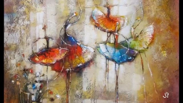 Mozart / Clayderman - Elvira Madigan / Irene Gendelman - paintings смотреть онлайн