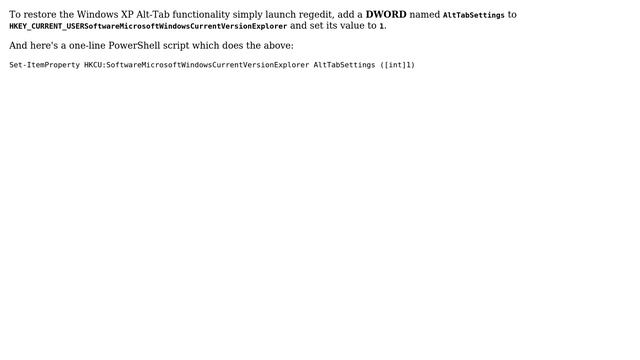 Getting back the old Alt-Tab windows switching behavior in Windows 7 (4 Solutions!!) смотреть онлайн