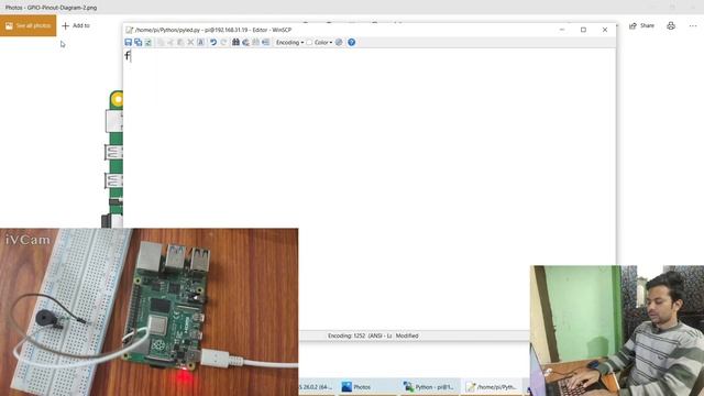 Raspberry Pi 4 Tutorial 13: Controling Buzzer with Raspberry Pi 4 & Python смотреть онлайн