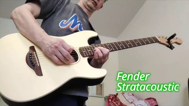 Guitar Sound Showdown ~ Fender Stratacoustic vs Fender CD140SCE~ смотреть онлайн