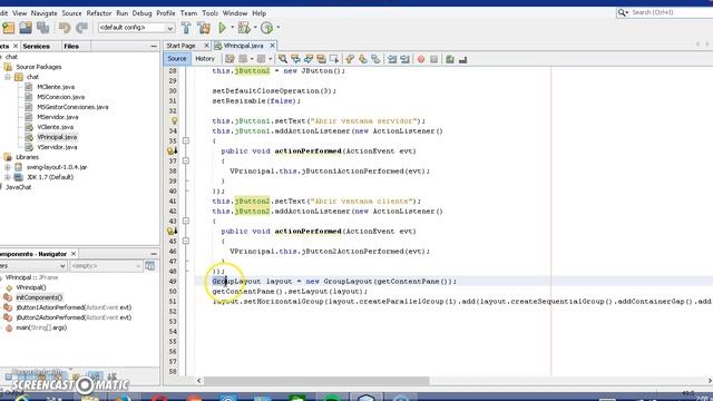 Chat Cliente Servidor con socket y hilos смотреть онлайн