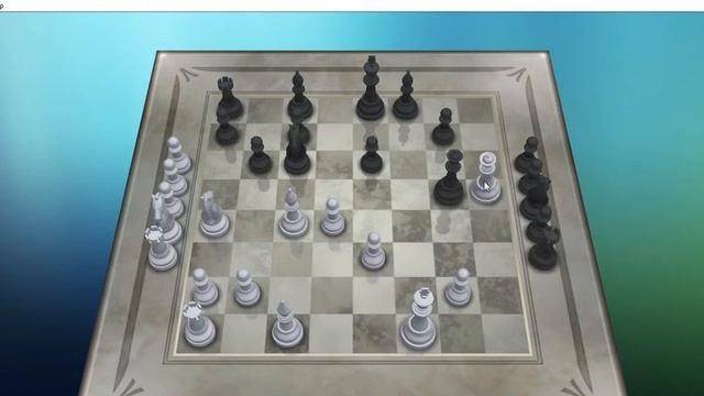 Chess Titans - Gameplay (versus a computer) смотреть онлайн