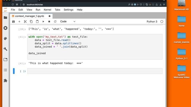 Python 3: Context Manager смотреть онлайн