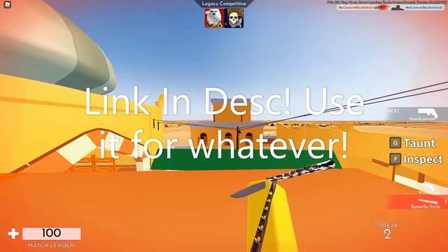 ROBLOX Arsenal Free VIP Server! Use It For Whatever! 2022 смотреть онлайн