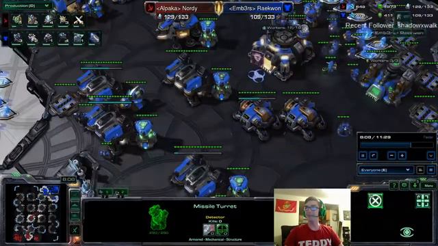 StarCraft2 LotV (2017) PvT- The Adept flood смотреть онлайн