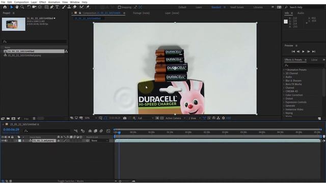 Replace With After Effects Composition Greyed Out - FIX