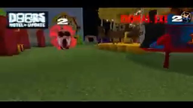 Roblox Doors Update VS Team Thomas.EXE [Minecraft PE] смотреть онлайн