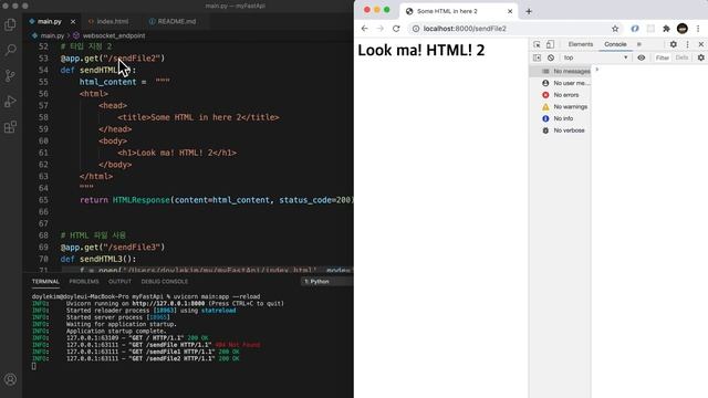 [FastAPI-Python] 쉽고 빠르고 즐거운 서버 사이드 смотреть онлайн