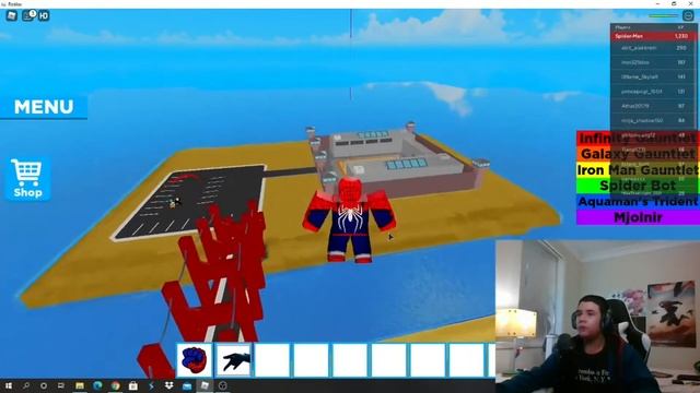Spiderman fan plays spiderman games on roblox смотреть онлайн