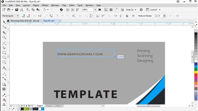 how to make awesome flyer template using coreldraw | Flyer Design | template design смотреть онлайн