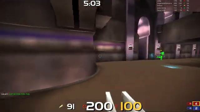Сквозь QUAKE LIVE #21. Клан Арена Олдскул. Крошу горемык) QUAKE LIVE CLAN ARENA. смотреть онлайн