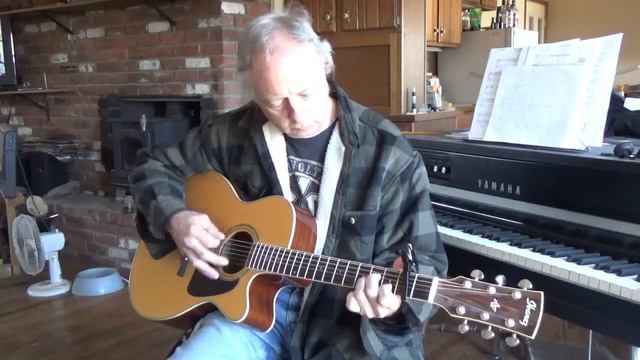 A song from my Ibanez Artwood guitar with a Tonewood Amp смотреть онлайн