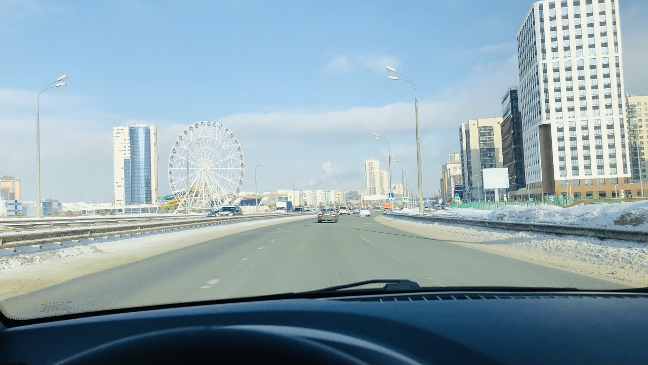 Поездка по Казани - Центр и Глубинка_ Мост Миллениум_ #10 смотреть онлайн