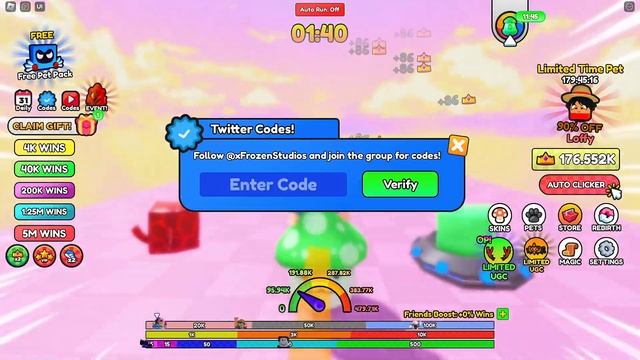 *FREE LIMITED UPDATE* ALL NEW *WORKING* OP CODES FOR MUSHROOM RACE CODES! Roblox Mushroom Race смотреть онлайн