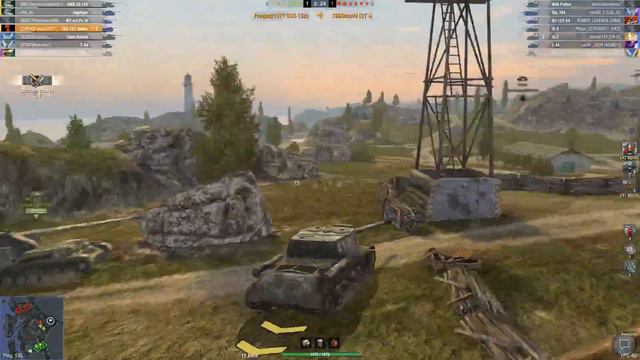 World of Tank Blitz Russian server ISU152 смотреть онлайн