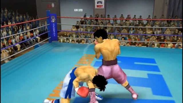 Hajime No Ippo Game PSP - Hayami's shotgun weakness смотреть онлайн